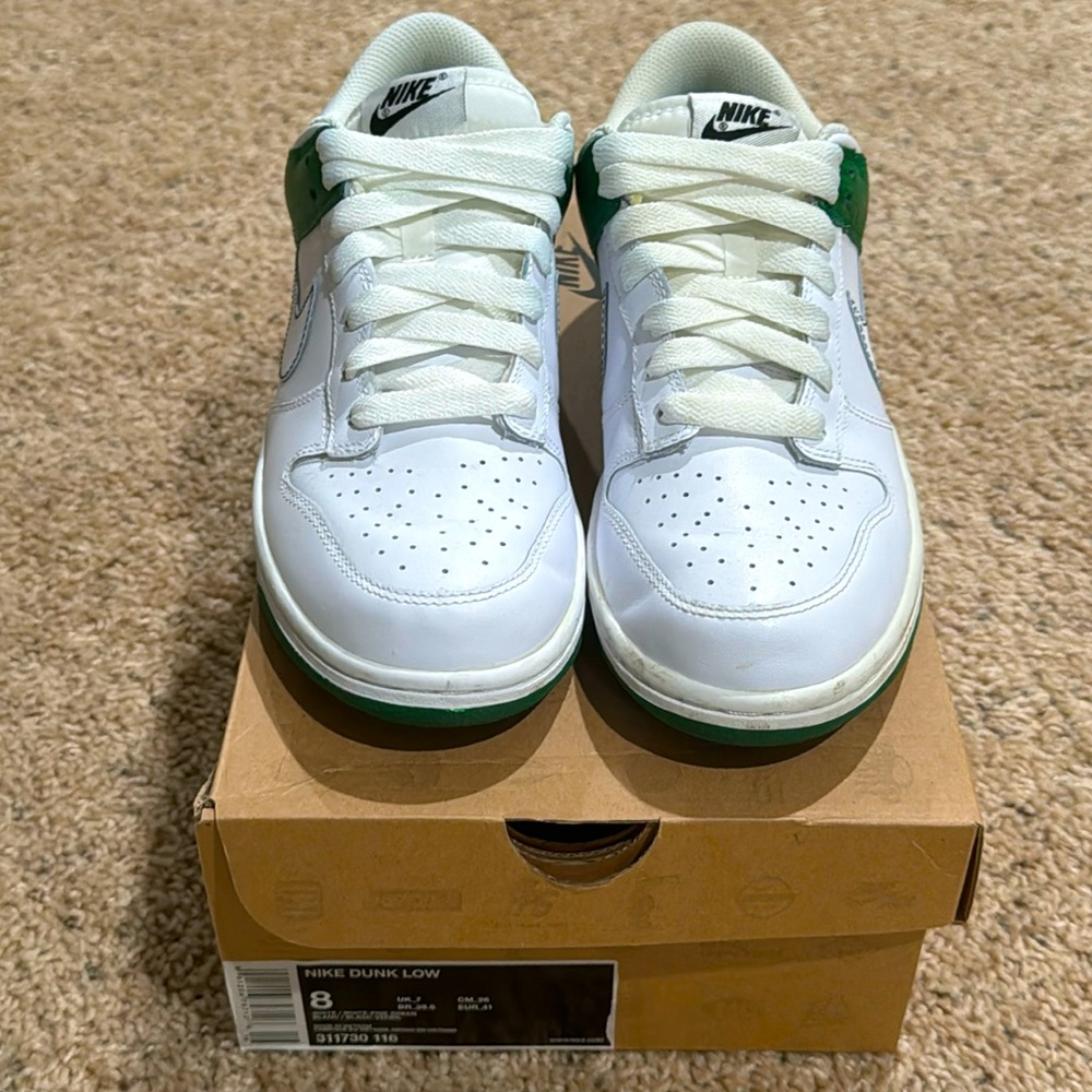 Men’s Nike Dunk Low, size 8 in men’s, size 9.5 in women’s